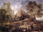 Landscape with Polyphemus af, POUSSIN, Nicolas